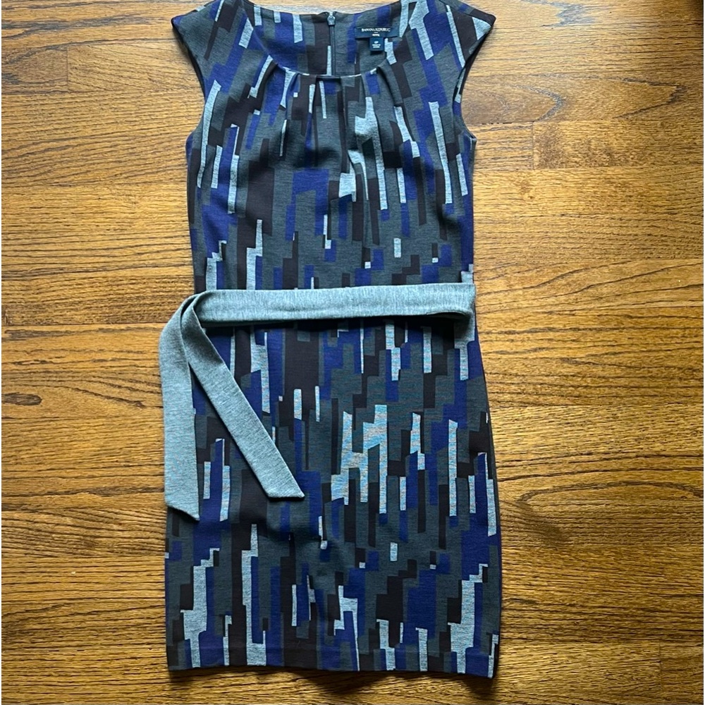 Banana Republic geometric mini dress, size 0P